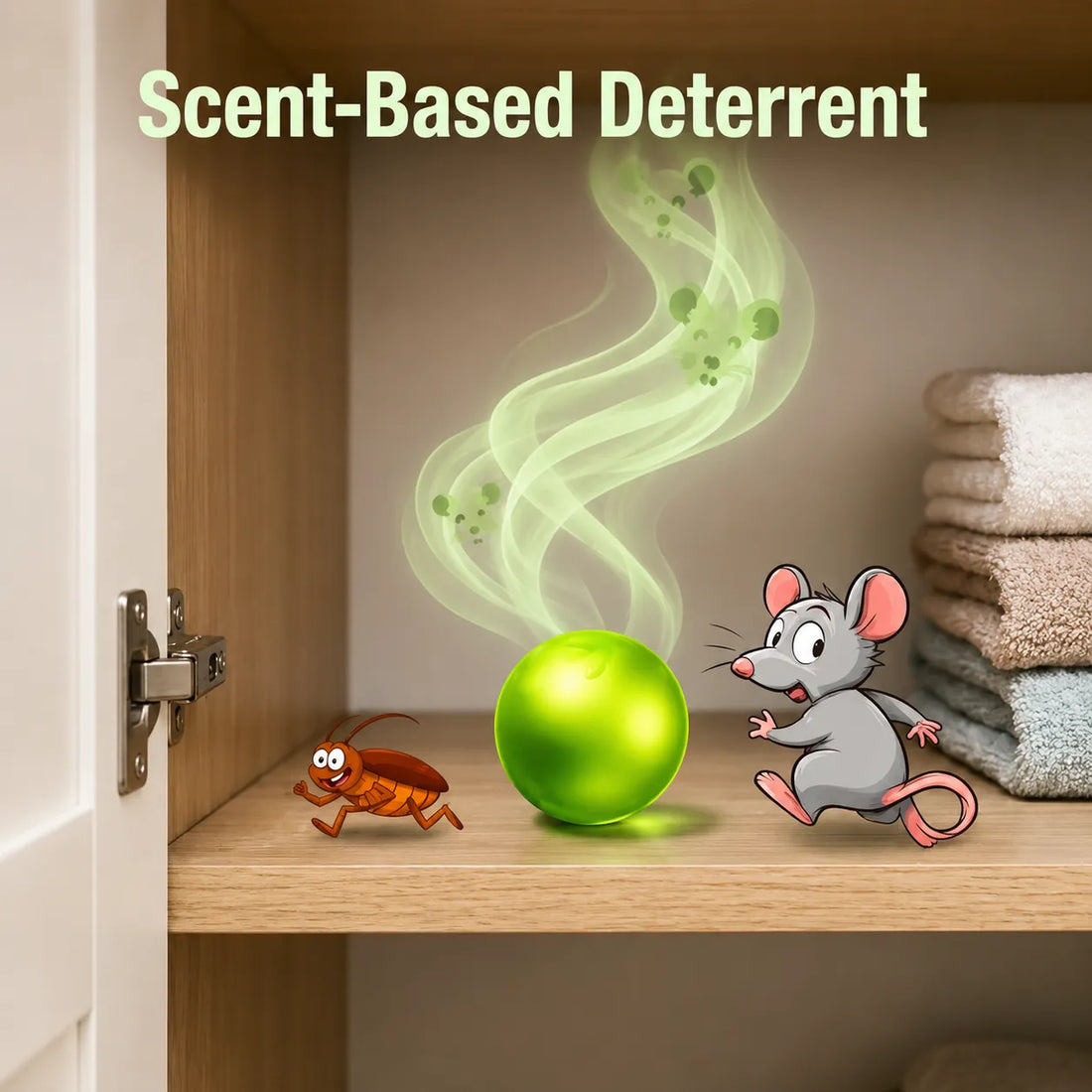 Multi-Purpose Rat & Insect Repellent Balls – Pack of 25
