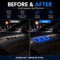 Car Side Sporty Reflectors (2 leafs )