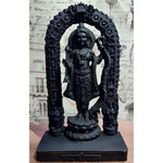 Lord Shri Ram Decorative Idol | Premium Black Finish Home & Office Murti