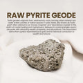 Raw Pyrite Stone – Natural Energy Crystal for Prosperity, Protection & Positive Vibes - Dreamzhub