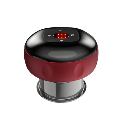 Rechargeable Cupping Therapy Massager with Heat and Suction for Pain Relief and Muscle Relaxation - Dreamzhub