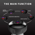 Rechargeable Cupping Therapy Massager with Heat and Suction for Pain Relief and Muscle Relaxation - Dreamzhub