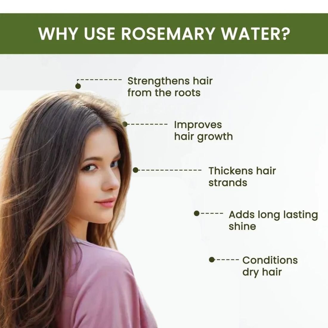 Rosemary Water Hair Spray For Regrowth - Dreamzhub