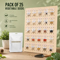 Pack of 25 Native Vegetable Seeds For Home Garden