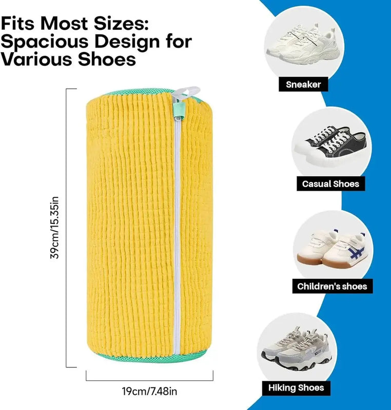 Shoe Washing Machine Bag – Durable Zip Laundry Bag for Cleaning Sneakers, Trainers & Footwear - Dreamzhub