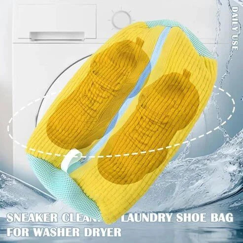 Shoe Washing Machine Bag – Durable Zip Laundry Bag for Cleaning Sneakers, Trainers & Footwear - Dreamzhub