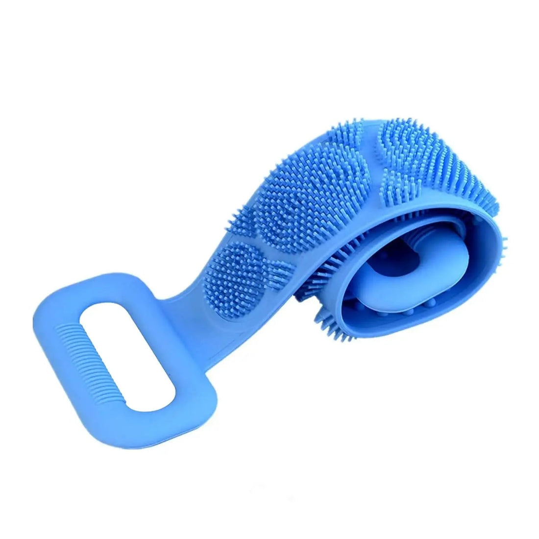 Silicone Bath Body Brush with Long Handle | Exfoliating Back Scrubber for Shower | Deep Cleansing & Massage Brush - Dreamzhub