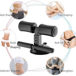 Sit - Up Bar with Adjustable Height | Portable Core Workout Tool for Abs and Fitness - Dreamzhub
