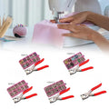 Stainless Steel Snap Fasteners Kit with Hand Press Tool | Thickened Metal Five - Claw Buckle Set for DIY Sewing, Leather Craft, Jackets & Clothing Repairs - Dreamzhub