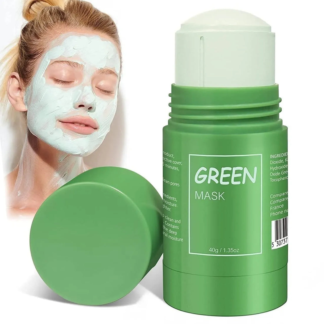 De-Tan Green Apple Clay Mask Stick