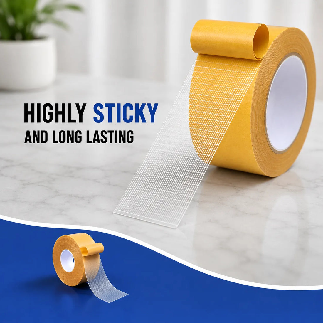 Strong Grip Double-Sided Carpet Tape