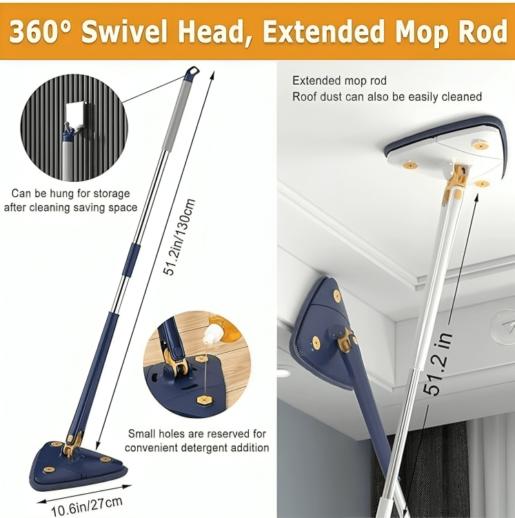 Triangle mop 360 Degree - Dreamzhub