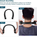 USB Charging Battery Operated Portable Rechargeable Personal Neck Fan | Bladeless Neck Cooling Fan with Strong Airflow, Wearable Cooling Fan - Dreamzhub