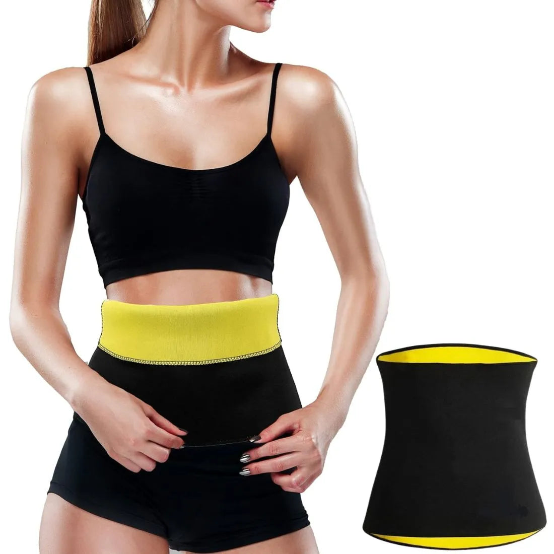 Tummy Shaper for Women & Men – Sweat Slim Belt