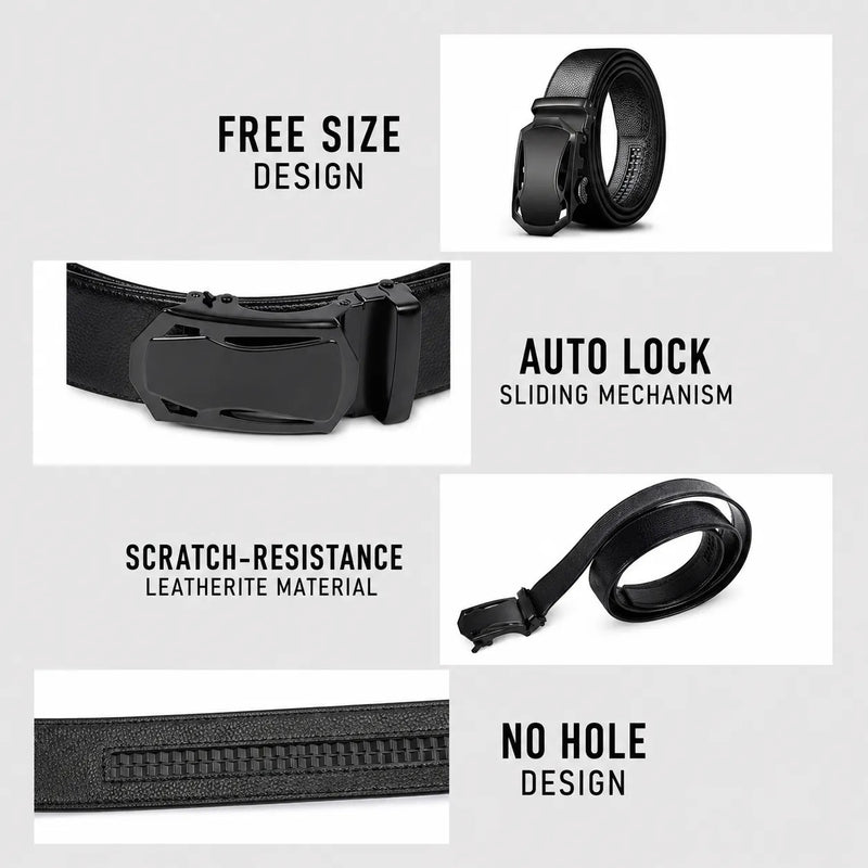 Mens Free Size Belt With Free Wallet