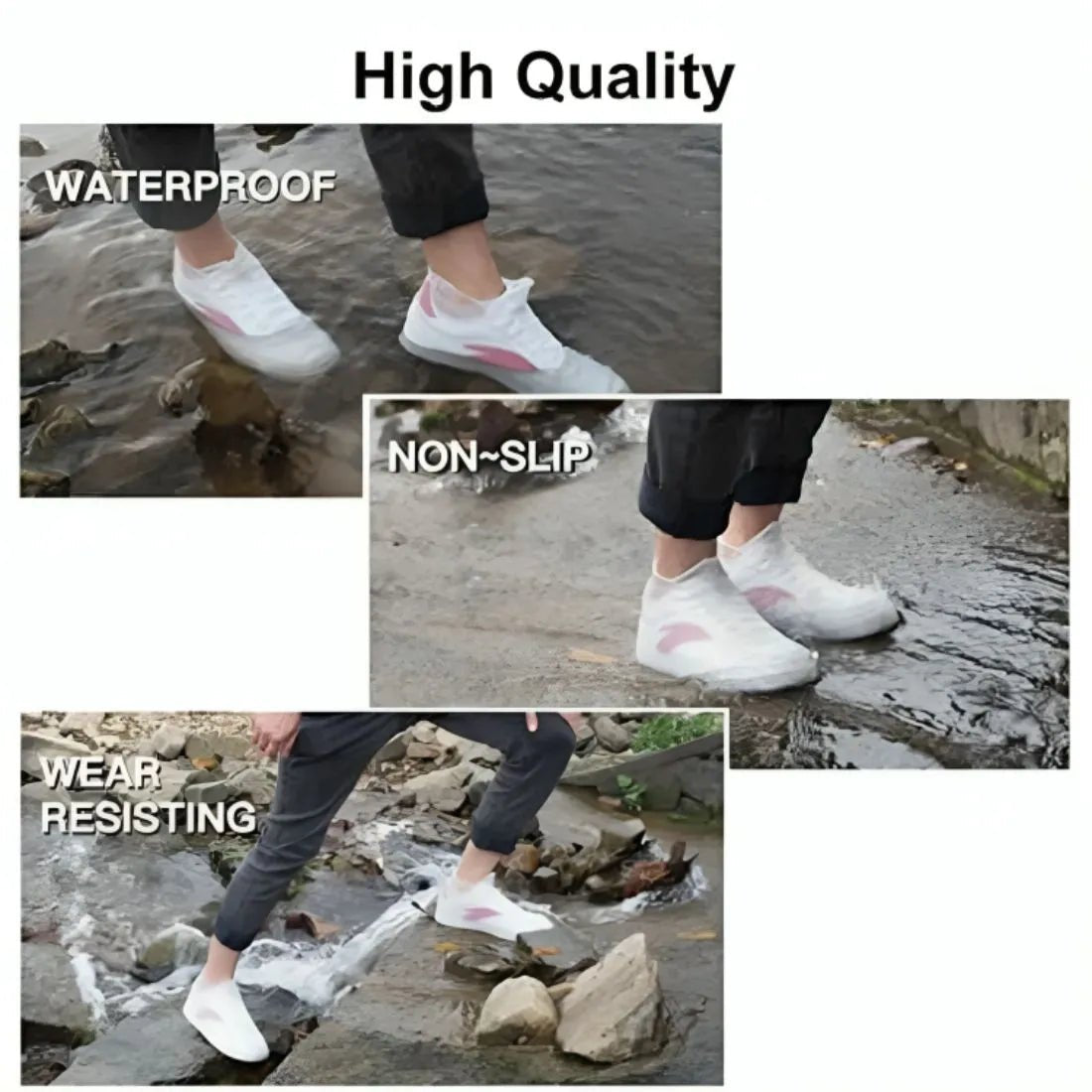 Waterproof Silicone Shoes - Dreamzhub