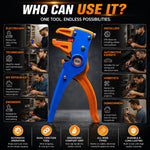 Professional 2-in-1 Automatic Wire Stripping & Cutting Tool