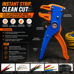 Professional 2-in-1 Automatic Wire Stripping & Cutting Tool