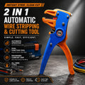 Professional 2-in-1 Automatic Wire Stripping & Cutting Tool