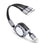 ONE FOR THREE RETRACTABLE DATA CABLE