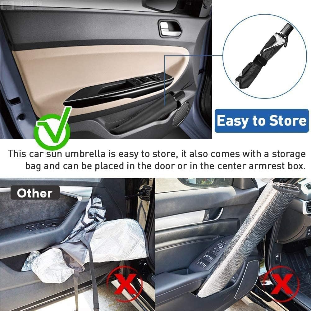 Umbrella for online car window