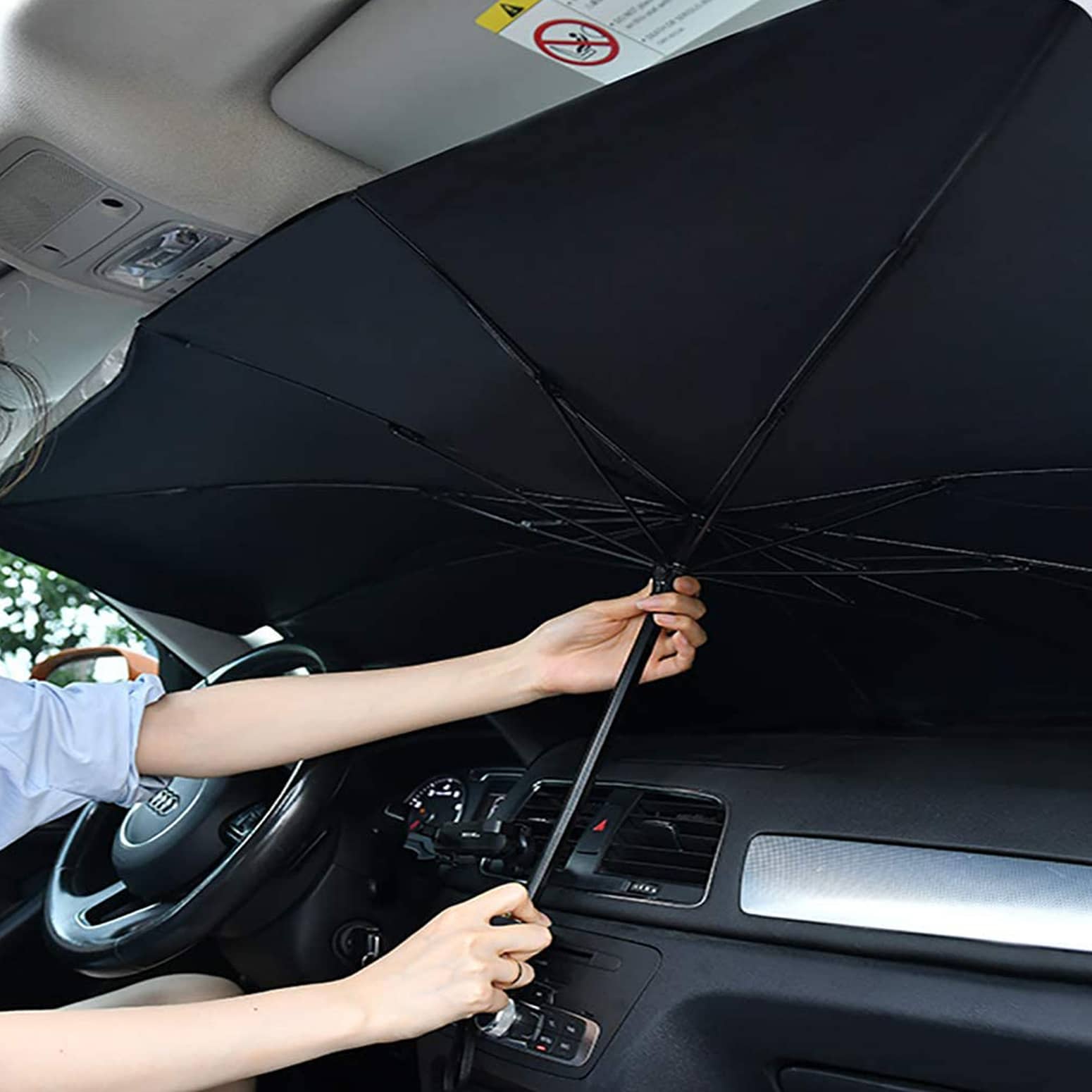 2023 Upgraded Car Windshield Sun Shade Umbrella Car Shade Front Window  Cover Umbrella Sunshade umbrella brella shield shade for automotive truck  MPV Te-s-l-a Model Interior Accessories( Large,59*32'') - Yahoo Shopping